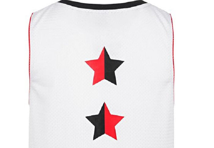 Camiseta regata gráfica masculina Ideology, branca, tamanho XX-G