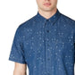 Camisa jeans masculina American Rag Star azul tamanho X-G