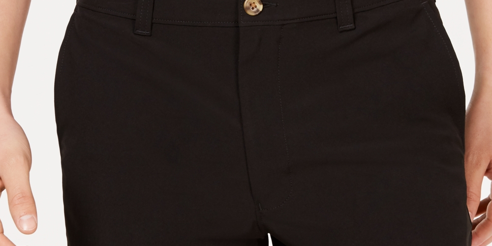 Calções Club Room Masculinos 4 Way Stretch 9 Eco Tech Preto Tamanho 42