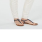 Calça listrada feminina Style &amp; Co - bege tamanho 8