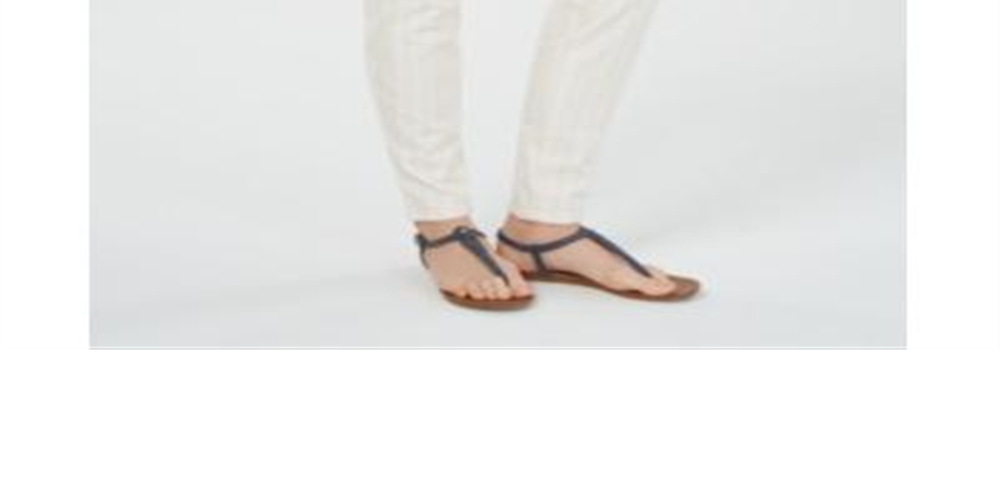 Calça listrada feminina Style &amp; Co - bege tamanho 8