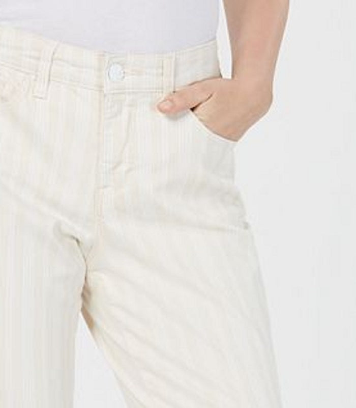 Calça listrada feminina Style &amp; Co marrom tamanho 16