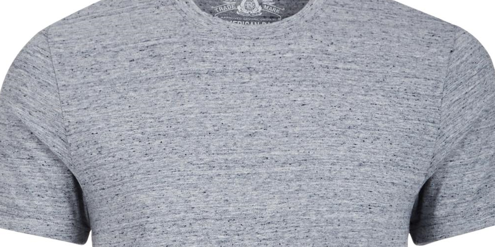 Camiseta masculina American Rag Bentley mesclada cinza - tamanho GG