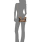 INC International Concepts Bolsa de mão feminina Luci com estampa de leopardo, marrom, tamanho regular