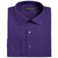 Camisa masculina Alfani Regular Fit com botões e resistente a rugas, roxa, tamanho M