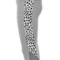 Legging Ideology Big Girl's Mesh Inset Colorblocked Cinza Tamanho P