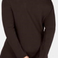 Karen Scott Cardigan Feminino de Algodão com Tachas e Frente Aberta Marrom Tamanho P