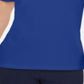 Camiseta feminina Karen Scott lisa azul tamanho X-G