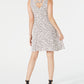 Vestido curto sem mangas feminino Style &amp; Co, marrom, tamanho X-G