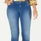 Calça jeans skinny elástica feminina Ifinity da INC International Concepts, azul, tamanho 8