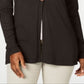 Karen Scott Cardigan longo feminino marrom tamanho extragrande