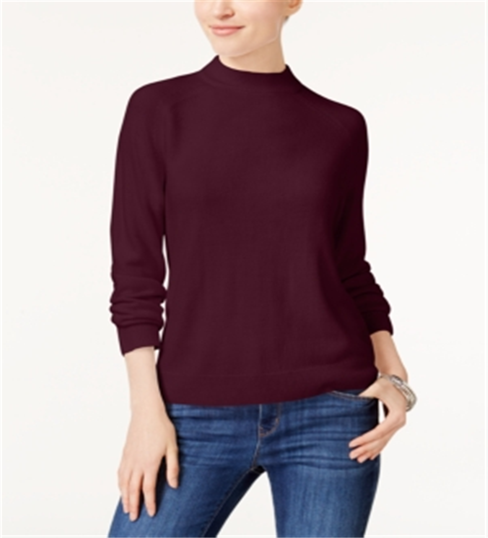 Karen Scott Suéter Feminino Gola Falsa Vermelho Tamanho Pequeno GG