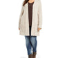 Suéter Duster com Frente Aberta Feminino Style &amp; Co Marrom Tamanho 1X