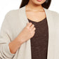 Suéter Duster com Frente Aberta Feminino Style &amp; Co Marrom Tamanho 1X