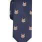 Gravata Foxtrot Masculina Bar III Azul Tamanho Regular