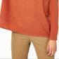 Suéter feminino de cashmere puro com decote em V Charter Club, marrom, tamanho XS