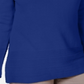 Karen Scott Suéter Feminino de Algodão com Gola Canoa Azul Tamanho XXG