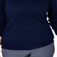 Suéter de cashmere feminino Charter Club Plus com decote em V, azul, tamanho 3X