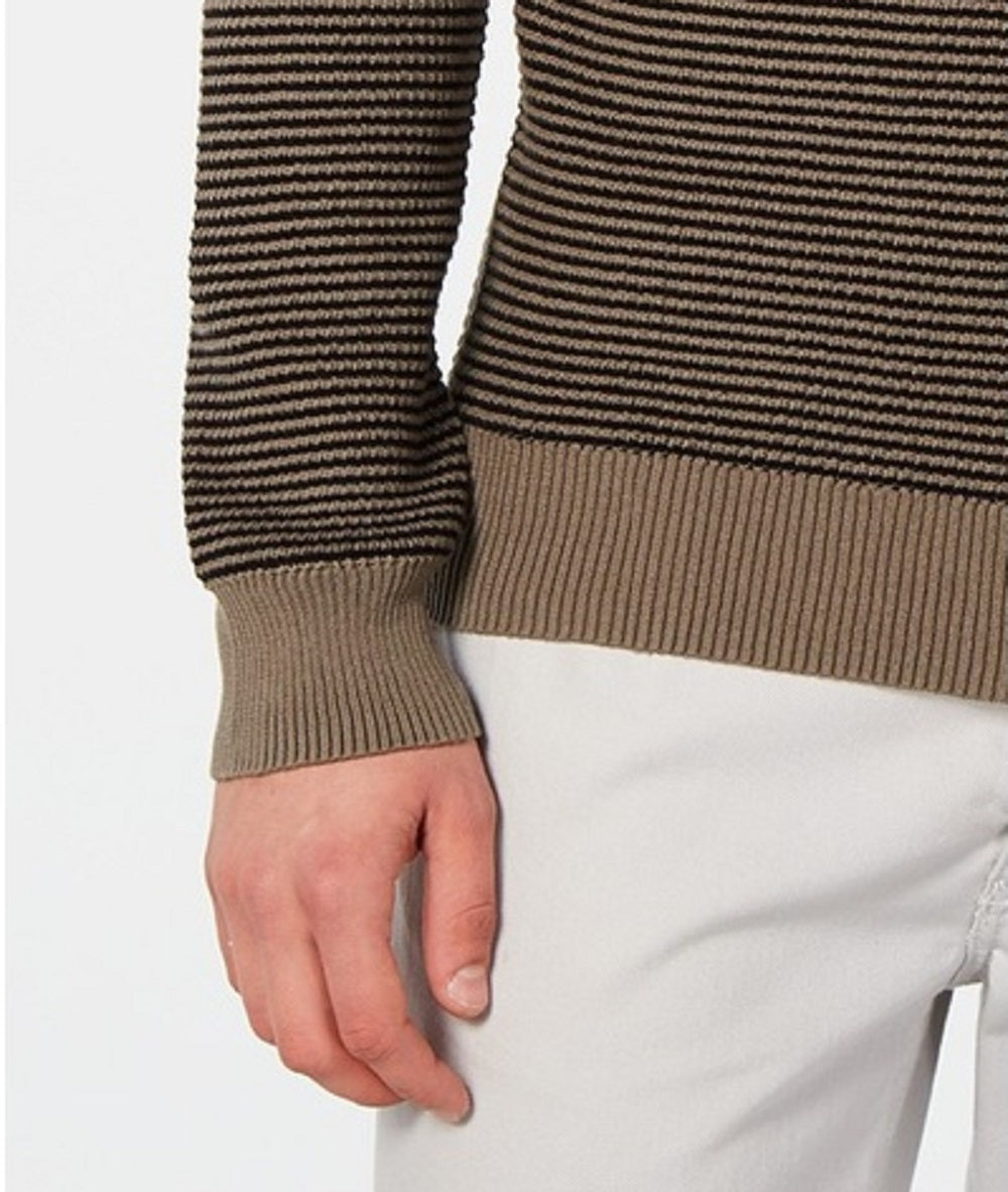 Moletom com capuz texturizado com zíper frontal masculino INC International Concepts, verde, tamanho pequeno