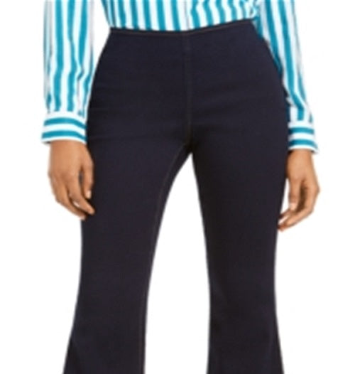Calça jeans flare feminina da INC International Concepts, azul, tamanho 0