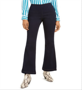 Calça jeans flare feminina da INC International Concepts, azul, tamanho 0