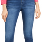 Calça jeans skinny com controle de barriga feminina INC International Concepts, azul, tamanho 4, pequena