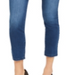 Calça jeans skinny com controle de barriga feminina INC International Concepts, azul, tamanho 4, pequena