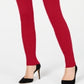 Calça skinny feminina de cintura alta INC International Concepts, vermelha, tamanho 14