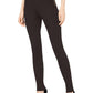 Calça skinny feminina INC International Concepts com zíper duplo e cintura alta, marrom, tamanho 6