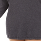 Suéter feminino Karen Scott Colorblocked Cinza Tamanho 1X