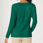 Karen Scott Suéter Feminino Patchwork Stitch Verde Tamanho Médio