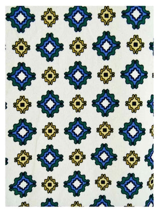 Blusa feminina estampada com decote em V, tamanho XL, da Charter Club