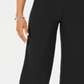 Calça curta feminina JM Collection preta tamanho XX-G