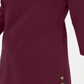 Blusa de algodão com manga 3/4 e botões laterais Karen Scott, tamanho pequeno