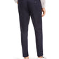 Calça masculina slim fit com costura contrastante da INC International Concepts, azul, tamanho 33x30