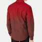 Camisa masculina mesclada com degradê INC International Concepts, vermelha, tamanho médio
