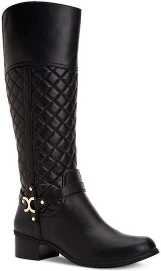 Charter Club Women's Closed Toe Mid Calf Riding Boots Black Size 5M