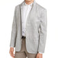 Jaqueta masculina Alfani Chambray cinza tamanho X-Large
