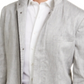 Jaqueta masculina Alfani Chambray cinza tamanho X-Large