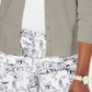 Cardigan feminino de manga comprida com botões frontais Charter Club, marrom, tamanho médio