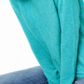 Suéter feminino Charter Club Pure Cashmere manga comprida, azul, tamanho extragrande