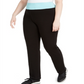 Calça de ioga ativa Plus Flex Stretch Ideology feminina, azul, tamanho 1X