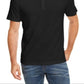 Club Room Masculino Solid Henley Preto Tamanho Pequeno