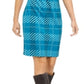 Vestido xadrez feminino Alfani azul tamanho 18