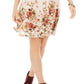 Vestido smocked estampado feminino Style &amp; Co, bege, tamanho PP