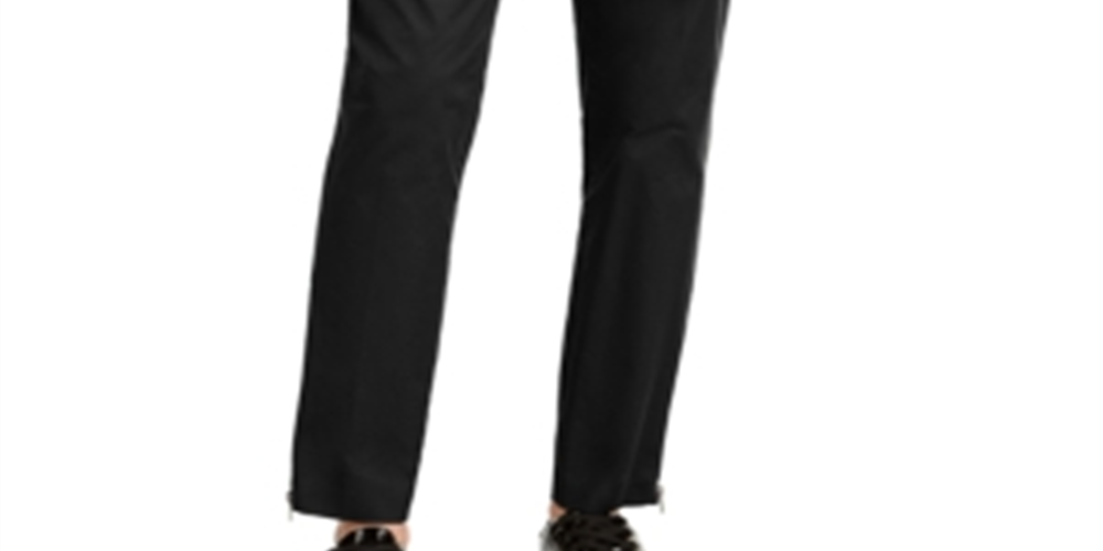 Calças Tech Slim Fit Masculinas INC International Concepts Pretas Tamanho XX-G