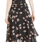 Vestido longo feminino Bar III, preto, tamanho 10