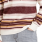 Moletom com capuz listrado masculino American Rag Henley vermelho tamanho pequeno