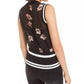 Blusa feminina Bar III com estampa floral semitransparente, rosa, tamanho pequeno