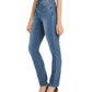 Calça jeans skinny feminina INC International Concepts com strass, azul, tamanho 0